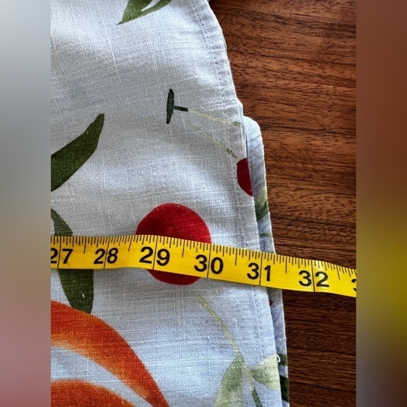 Finders Keepers Mixed Fruit Bowl Calypso Mini Dress Linen Blend Small size 4 - Picture 14 of 16